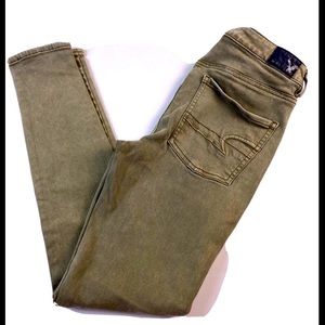 American Eagle Sky High Jegging Skinny Jeans